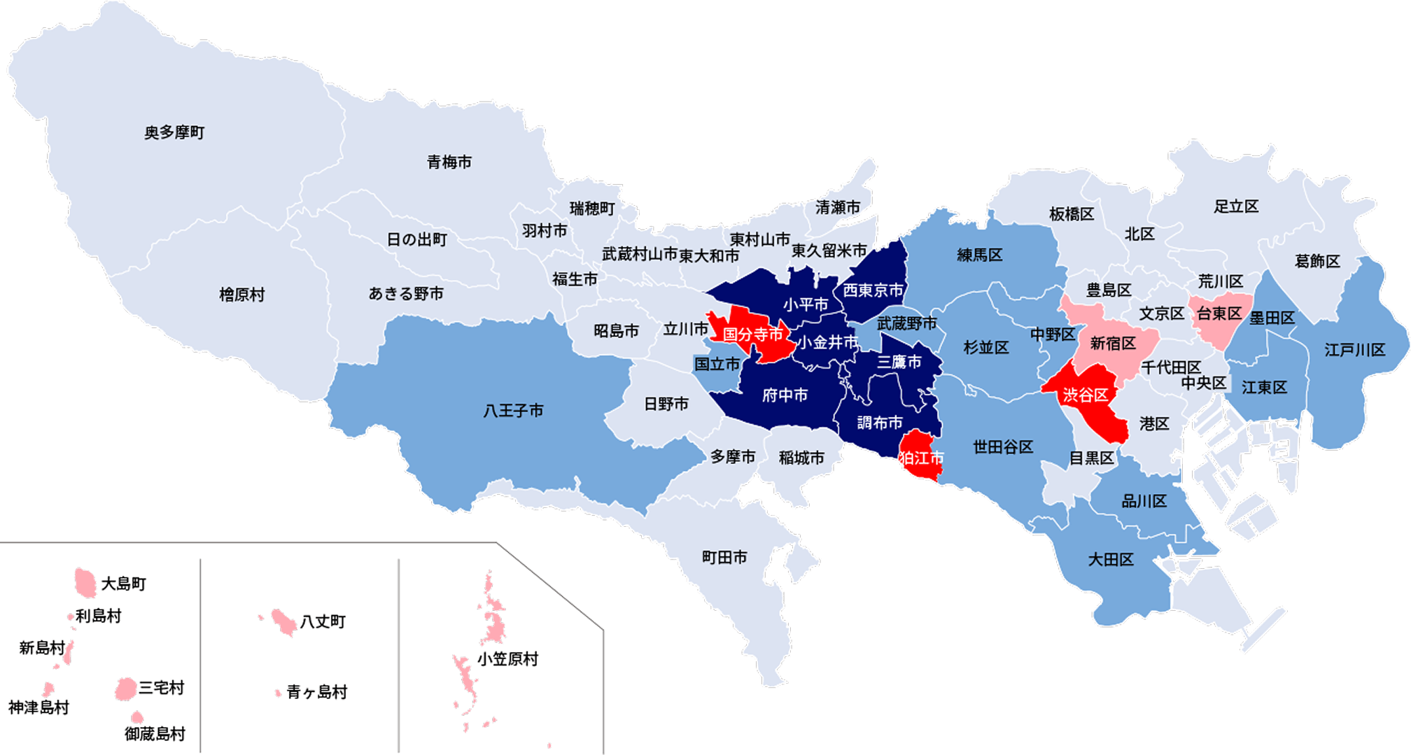 활동 지역도
